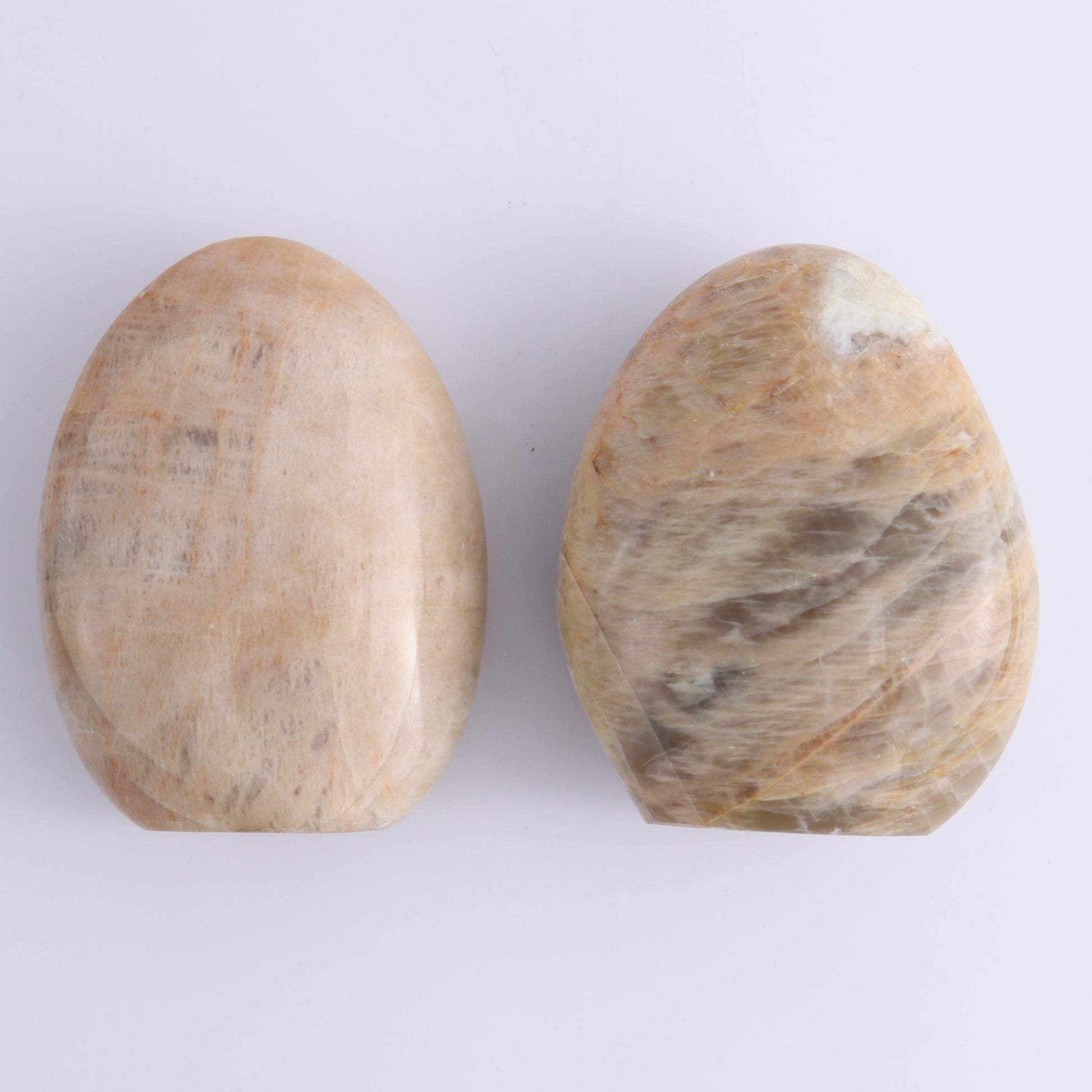 Peach Moonstone Freeform Set of 5 - Expert Wholesale and Supplier of Wholesale Crystals & Bulk Gemstones, ["Freeforms","Peach Moonstone"]