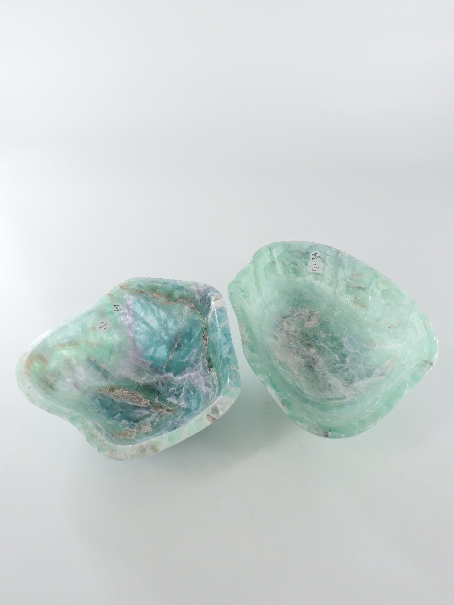 Fluorite Bowls Set of 2 - Expert Wholesale and Supplier of Wholesale Crystals & Bulk Gemstones, []