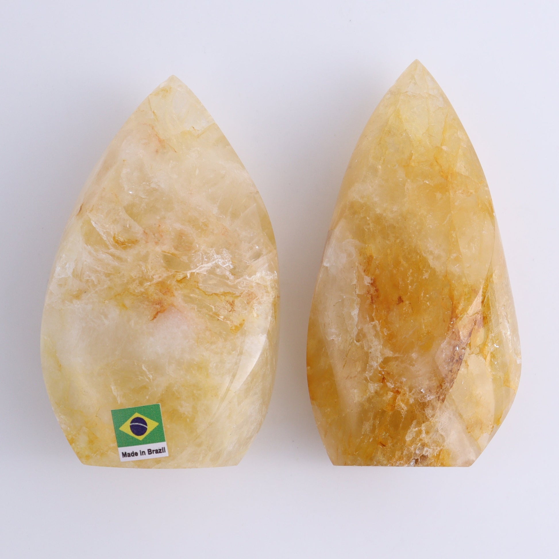 Golden Healer Flames Set of 4 - Expert Wholesale and Supplier of Wholesale Crystals & Bulk Gemstones, ["Brazil","flames","Golden Healer"]