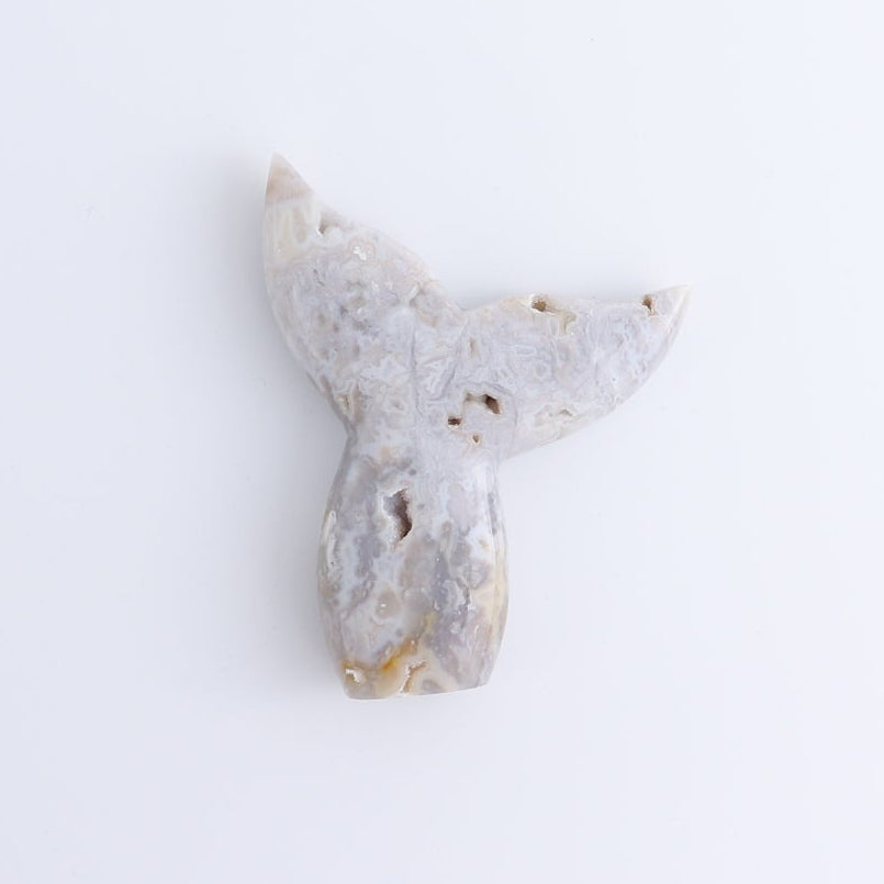 One Mermaid Tail Chalcedony Agate | Mi Esperanza Minerals | Supplier of Crystals and Onyx