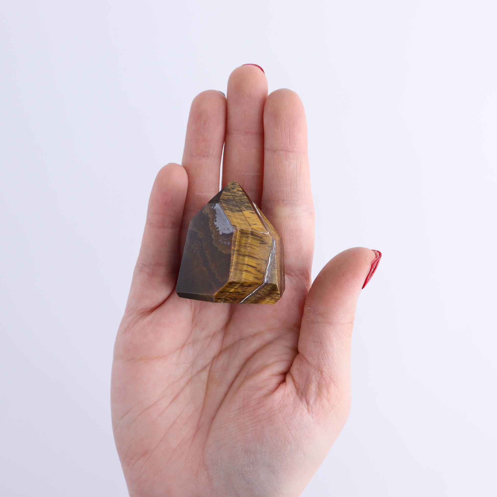 Tiger Eye Towers Set of 15 - Expert Wholesale and Supplier of Wholesale Crystals & Bulk Gemstones, ["Brazil","close_70","Tiger Eye","Towers"]