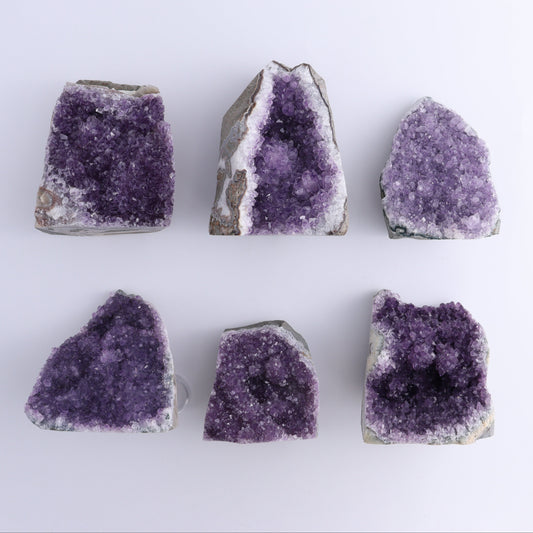 Uruguay Amethyst Cut Base Set of 6
