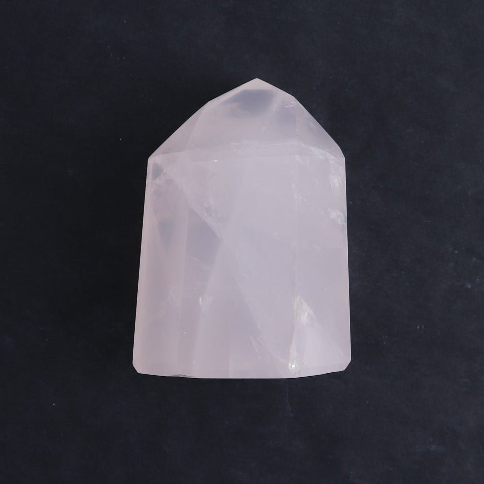 Imperfect Rose Quartz Towers Set of 7 - Expert Wholesale and Supplier of Wholesale Crystals & Bulk Gemstones, ["Brazil","Points","Quartz","Rose Quartz","Towers"]
