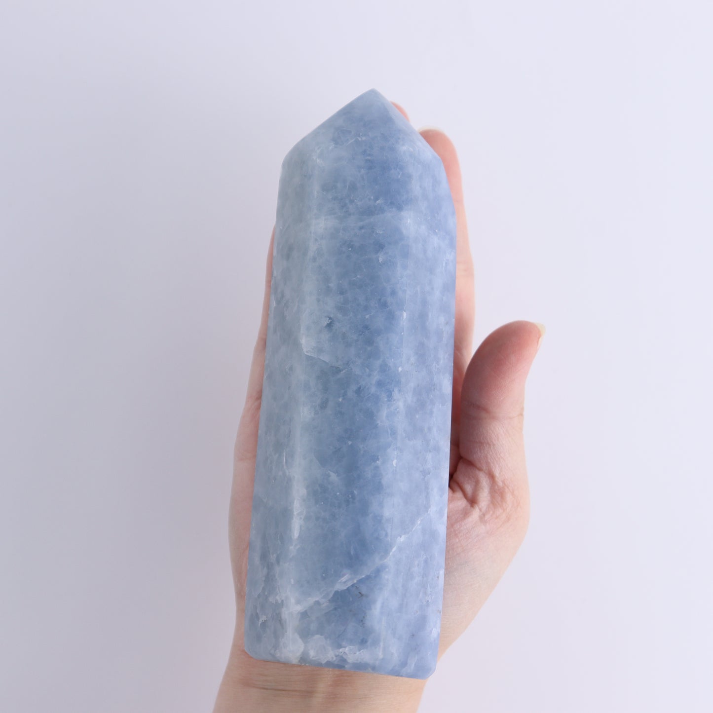 Blue Calcite Towers Set of 3 - Expert Wholesale and Supplier of Wholesale Crystals & Bulk Gemstones, ["Blue Calcite","Calcite","Towers"]