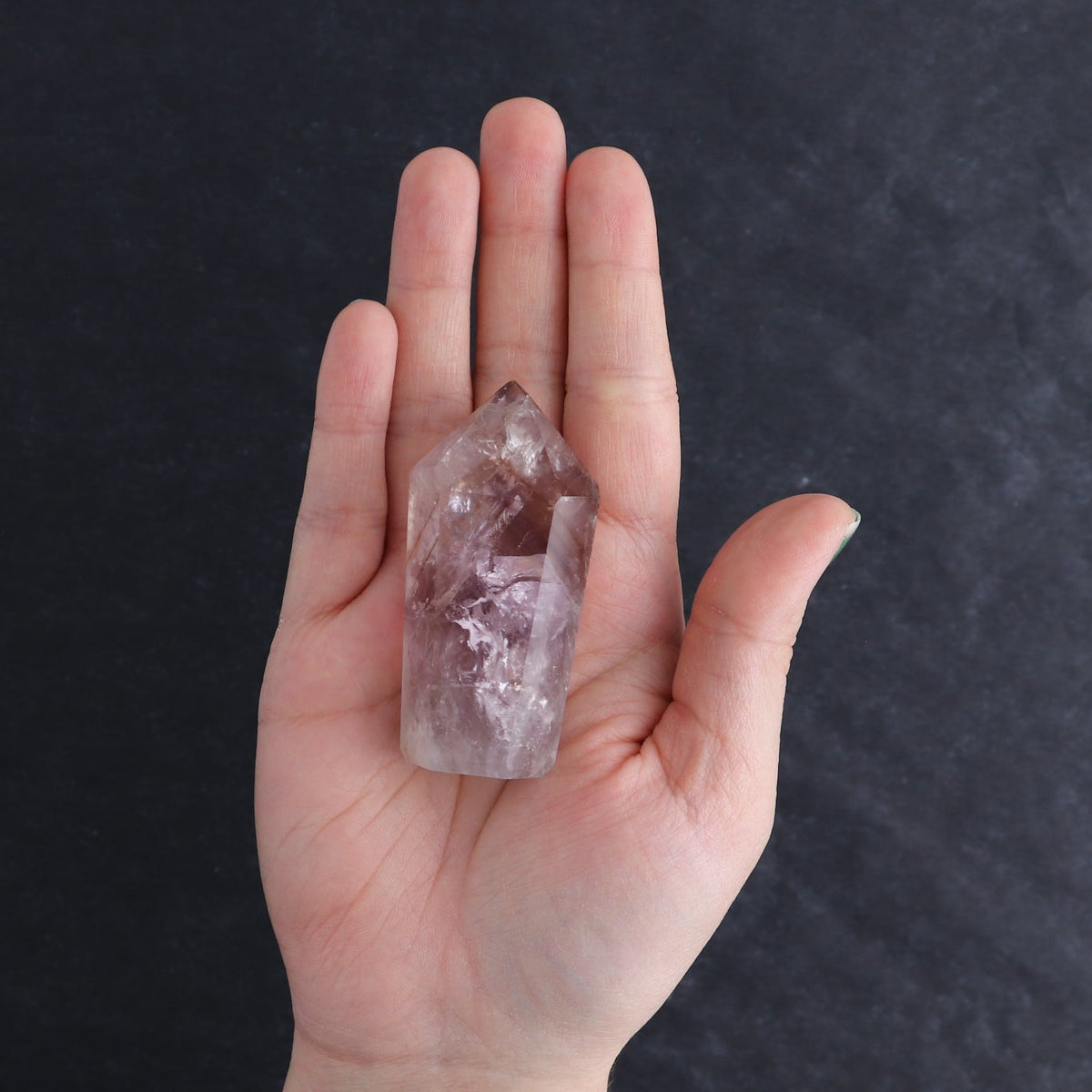 Powellite Amethyst UV Reactive Towers Set of 10
