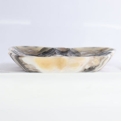 Zebra Onyx Butterfly Bowls Set of 6 - Expert Wholesale and Supplier of Wholesale Crystals & Bulk Gemstones, ["Bowls","Mexico","onyx"]