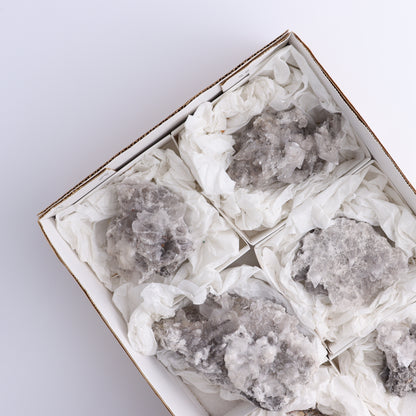 Selenite Clusters from Mexico Set of 6 - Expert Wholesale and Supplier of Wholesale Crystals & Bulk Gemstones, ["close_70","Clusters","Mexico","selenite"]