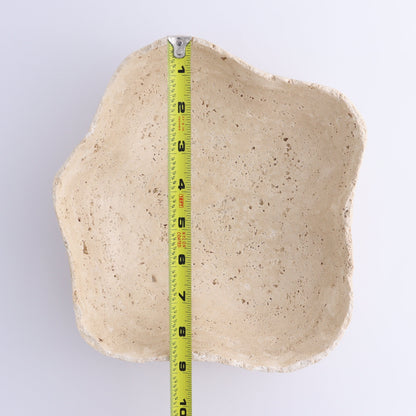 One Travertine Bowl - Expert Wholesale and Supplier of Wholesale Crystals & Bulk Gemstones, ["bowl","Catalog Onyx","Decorative Dish","Mexico","Travertine"]