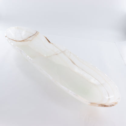 Onyx Canoe Bowl - Expert Wholesale and Supplier of Wholesale Crystals & Bulk Gemstones, ["Bowls","canoe","Mexico","onyx"]
