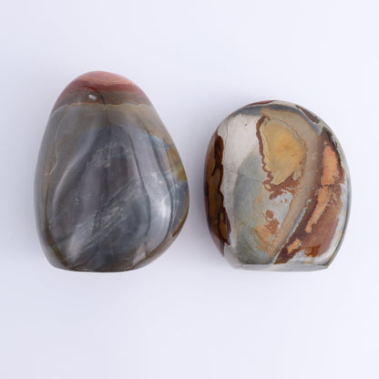 Polychrome Jasper Freeforms Set of 6 - Expert Wholesale and Supplier of Wholesale Crystals & Bulk Gemstones, ["jasper","Madagascar","Polychrome Jasper"]