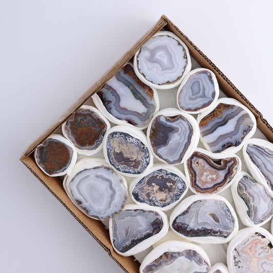 Imperfect Polish Agate Flat