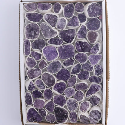 One Uruguay Amethyst Clusters Flat - Expert Wholesale and Supplier of Wholesale Crystals & Bulk Gemstones, ["Amethyst","flat","Flats","Uruguay"]