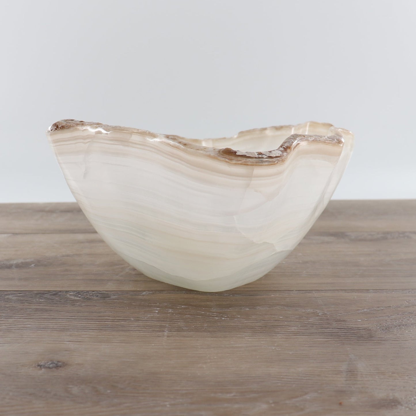 Mexican Onyx/Calcite Bowl 12"