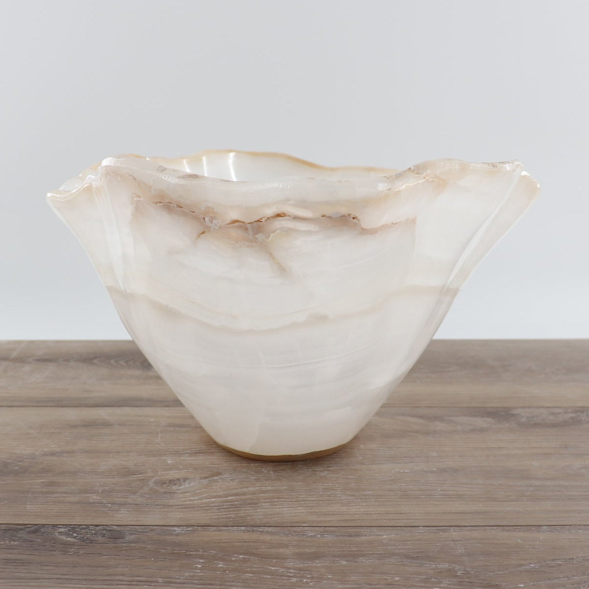 Mexican Onyx/Calcite Bowl 16"