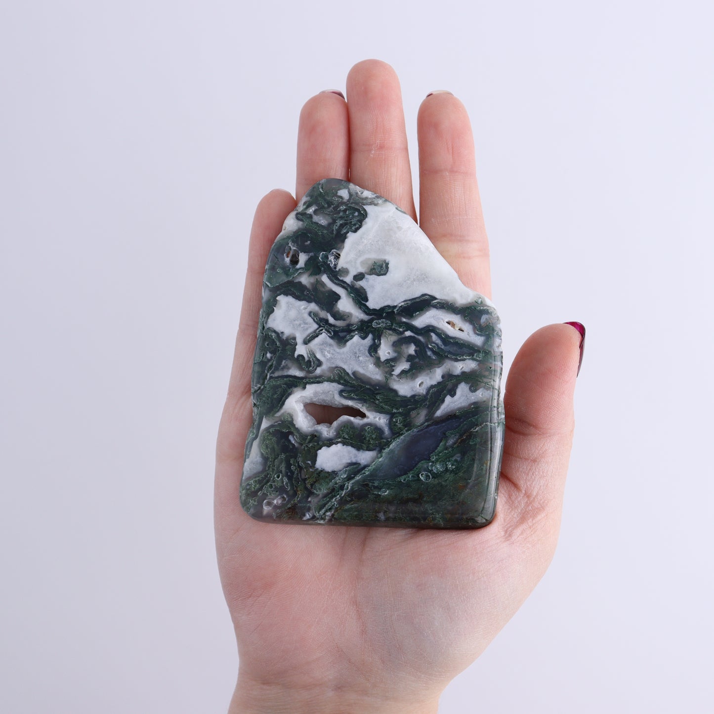 Moss Agate Slices & Slabs Set of 3 - Expert Wholesale and Supplier of Wholesale Crystals & Bulk Gemstones, ["Agate","Moss Agate","Slices and Slabs"]