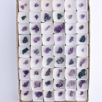 Grape Agate Cluster Set of 54 - Expert Wholesale and Supplier of Wholesale Crystals & Bulk Gemstones, ["Clusters","Grape agate","Indonesia"]