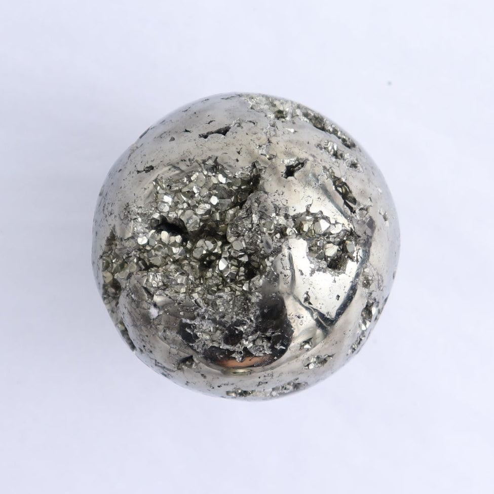 Pyrite Spheres Set of 4