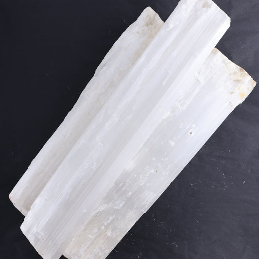 Selenite Logs Set of 3