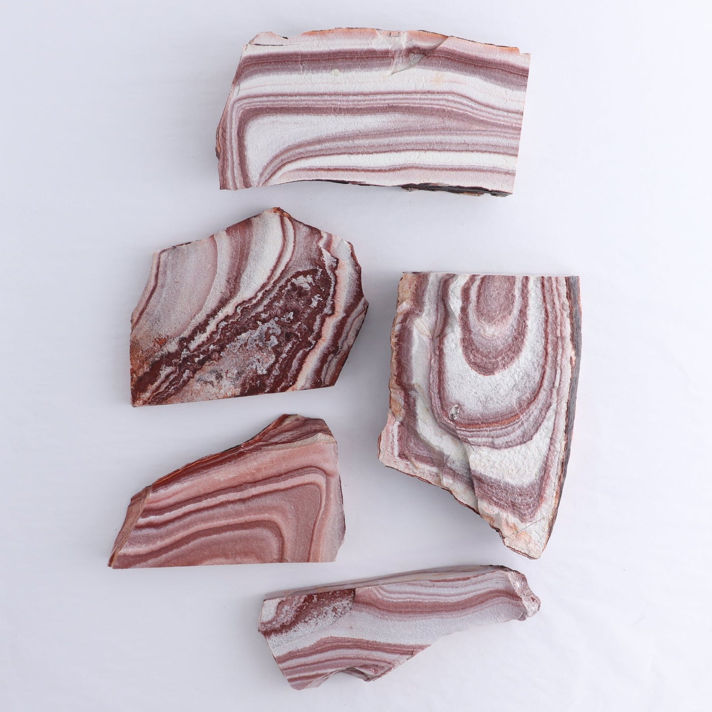 Rhyolite Slabs Set of 5