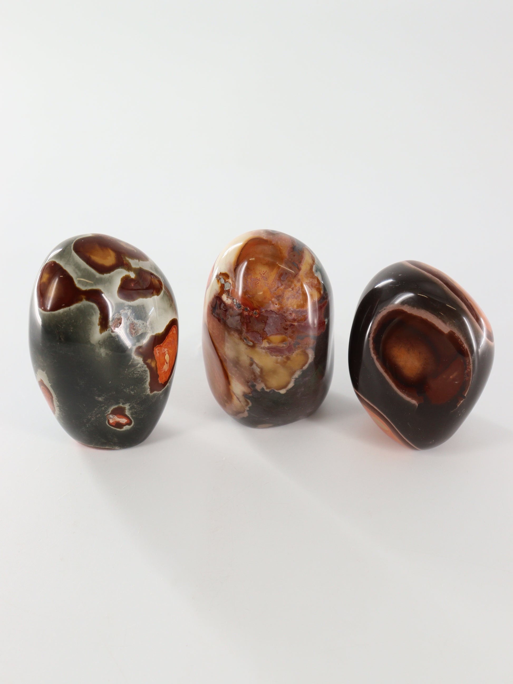 Polychrome Jasper Freeforms Set of 5 - Expert Wholesale and Supplier of Wholesale Crystals & Bulk Gemstones, []