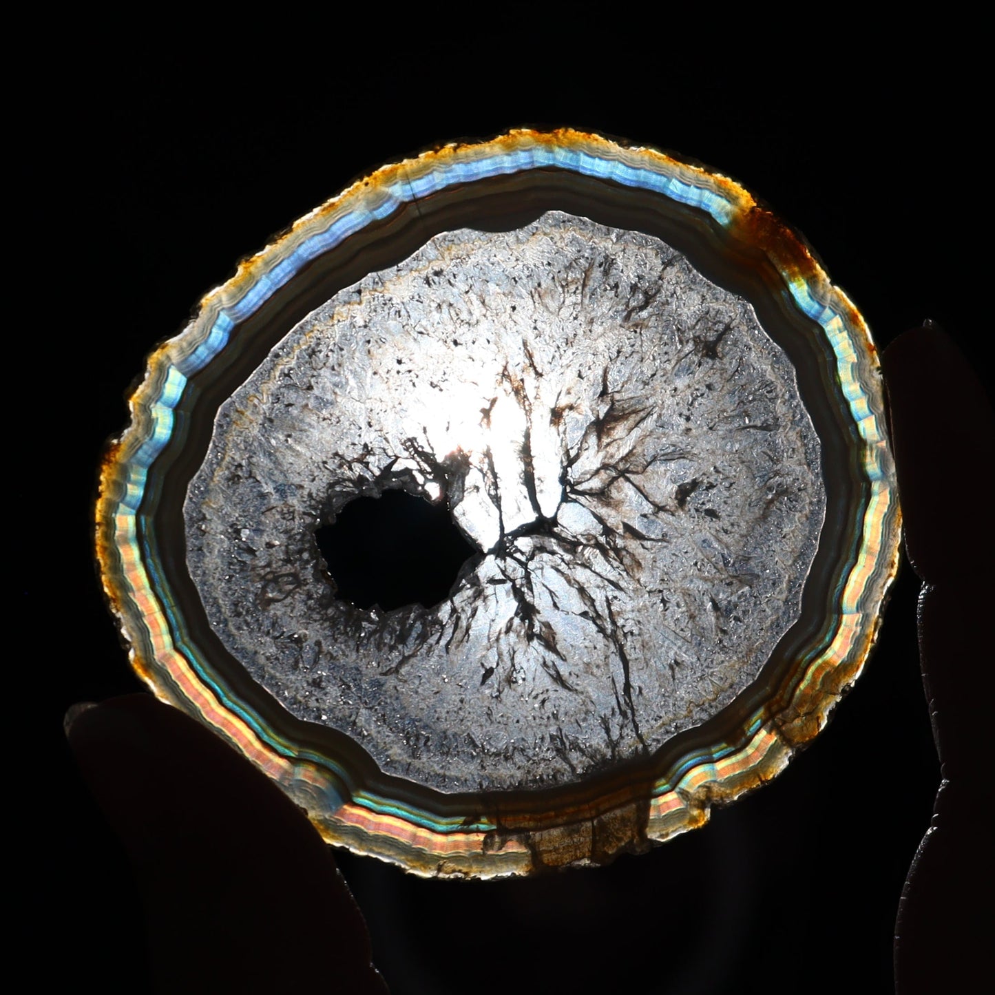 Iris Agate Slices Set of 6 - Expert Wholesale and Supplier of Wholesale Crystals & Bulk Gemstones, ["Agate","Iris Agate","Slices and Slabs"]