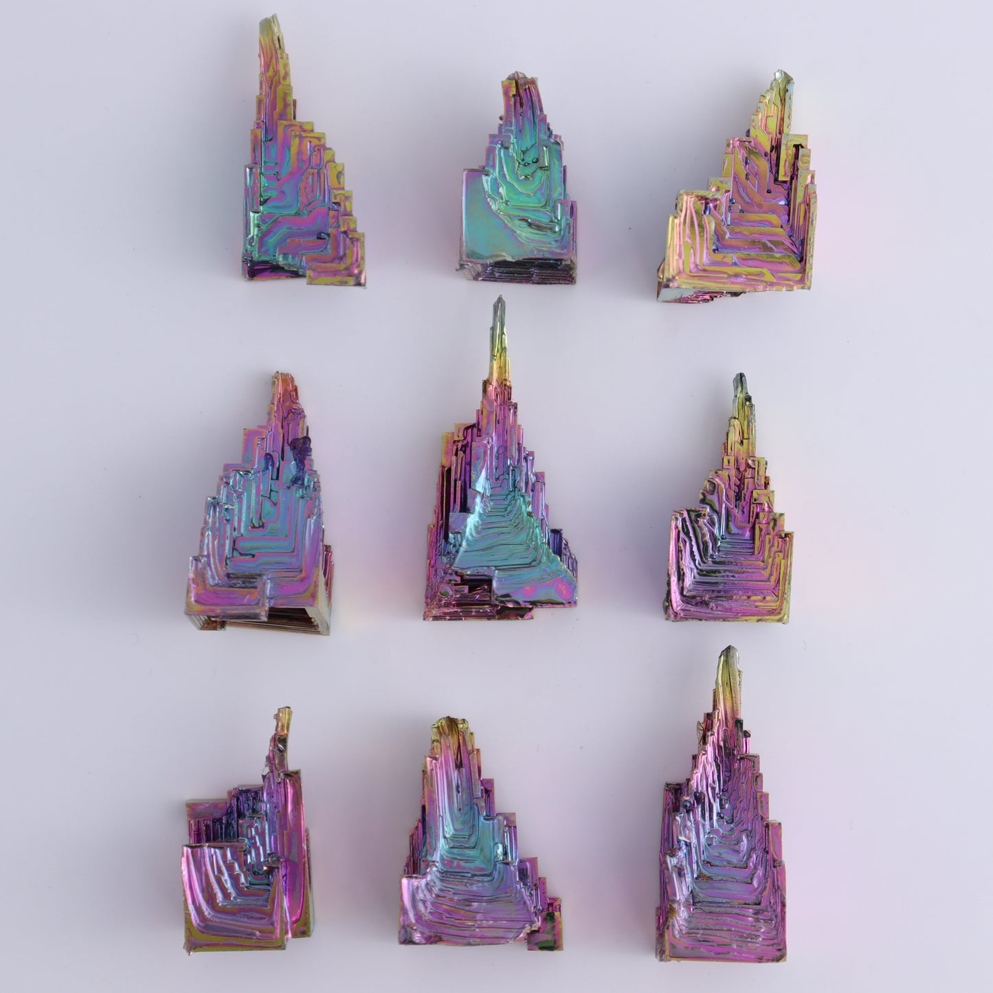 Bismuth Set of 35 - Expert Wholesale and Supplier of Wholesale Crystals & Bulk Gemstones, ["Bismuth"]
