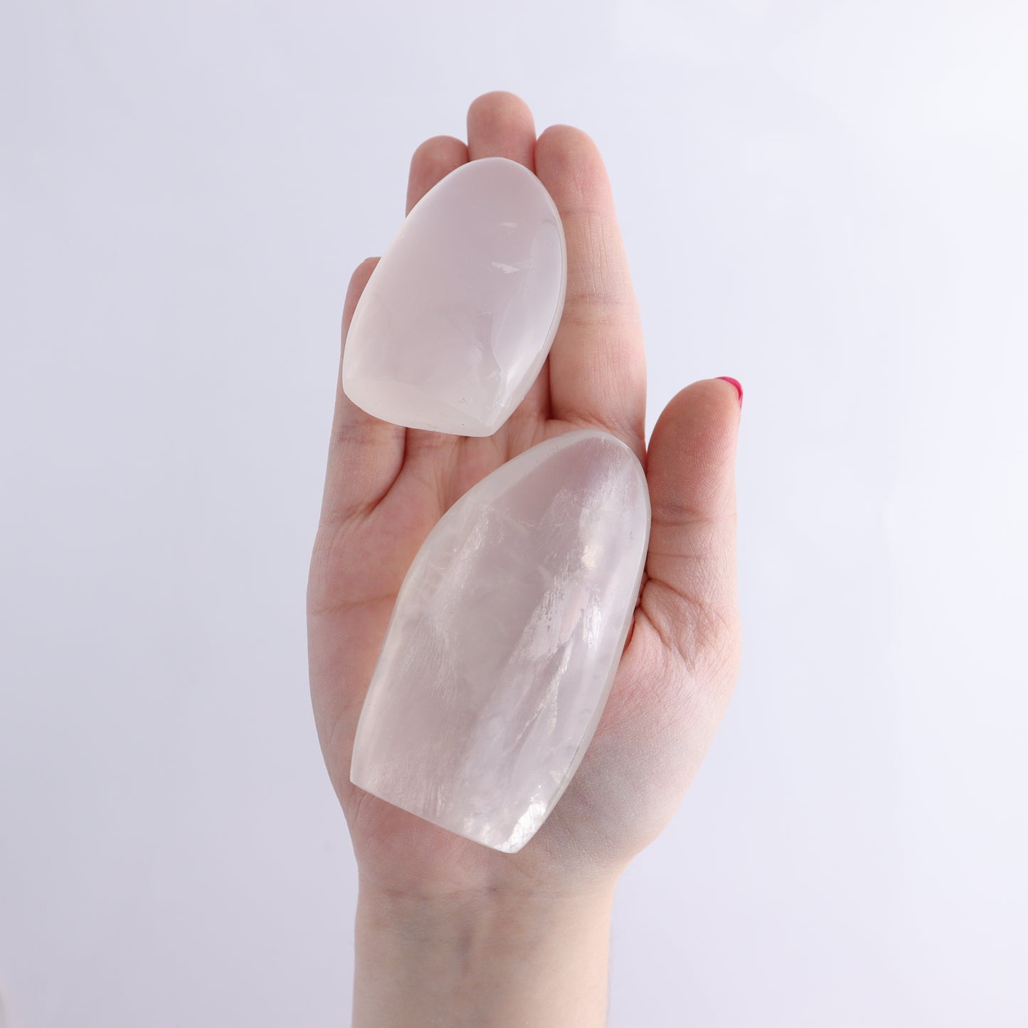Girasol Quartz Freeform Set of 20 - Expert Wholesale and Supplier of Wholesale Crystals & Bulk Gemstones, ["Freeforms","Girasol Quartz","Madagascar","Quartz"]