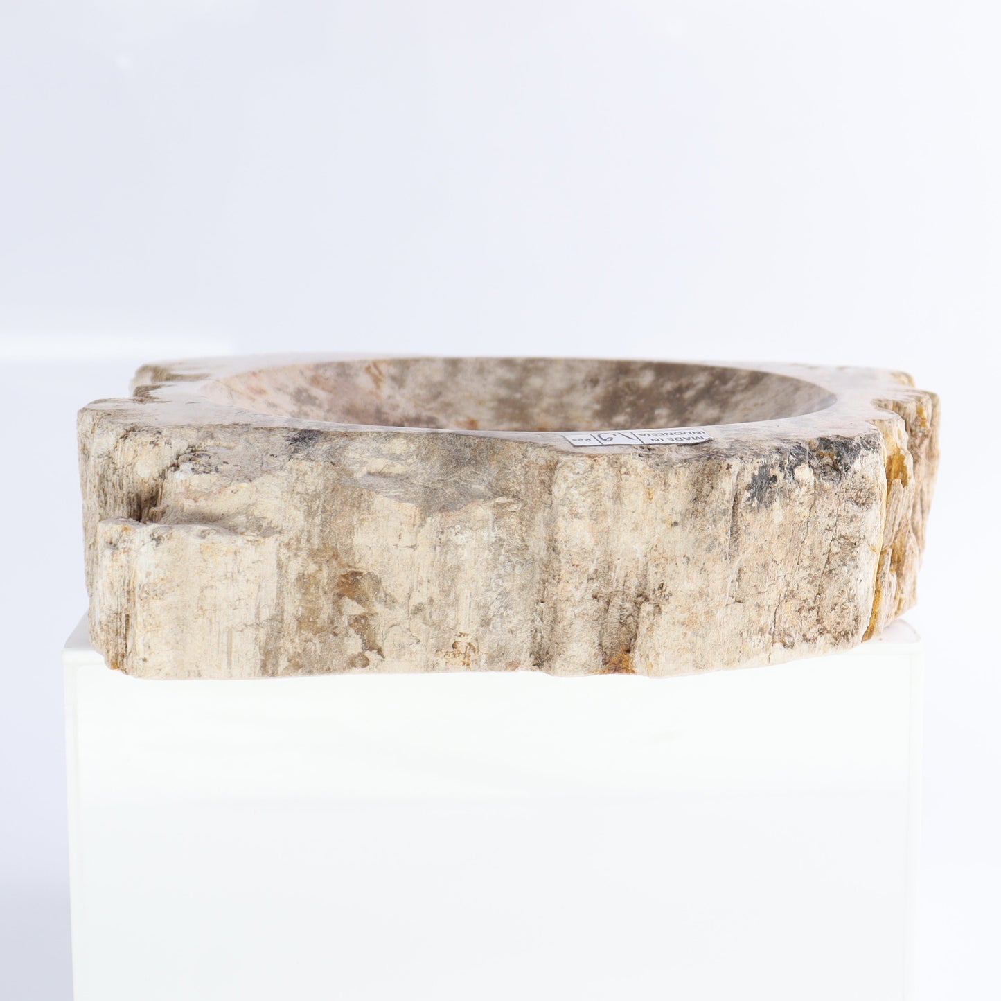 Petrified Wood Bowls Set of 2