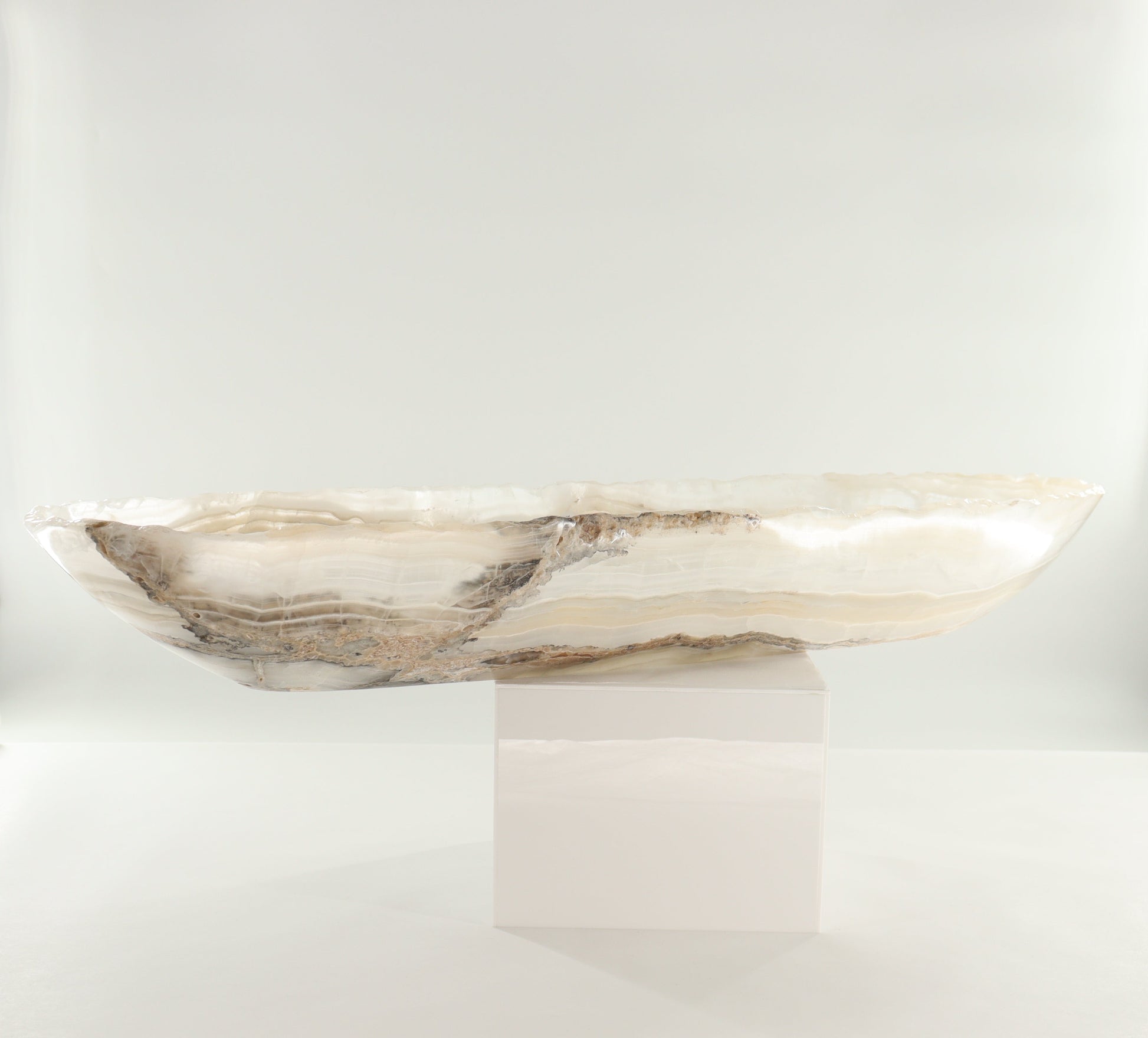 Onyx Canoe Bowl - Expert Wholesale and Supplier of Wholesale Crystals & Bulk Gemstones, ["Bowls","canoe","Mexico","onyx"]