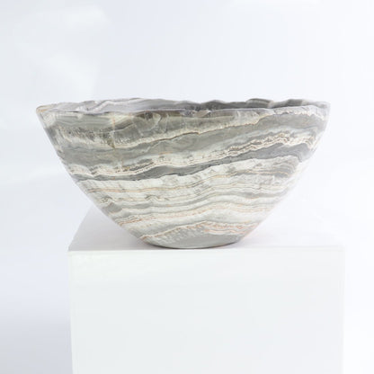 Mexican Onyx/Calcite Bowl 10"