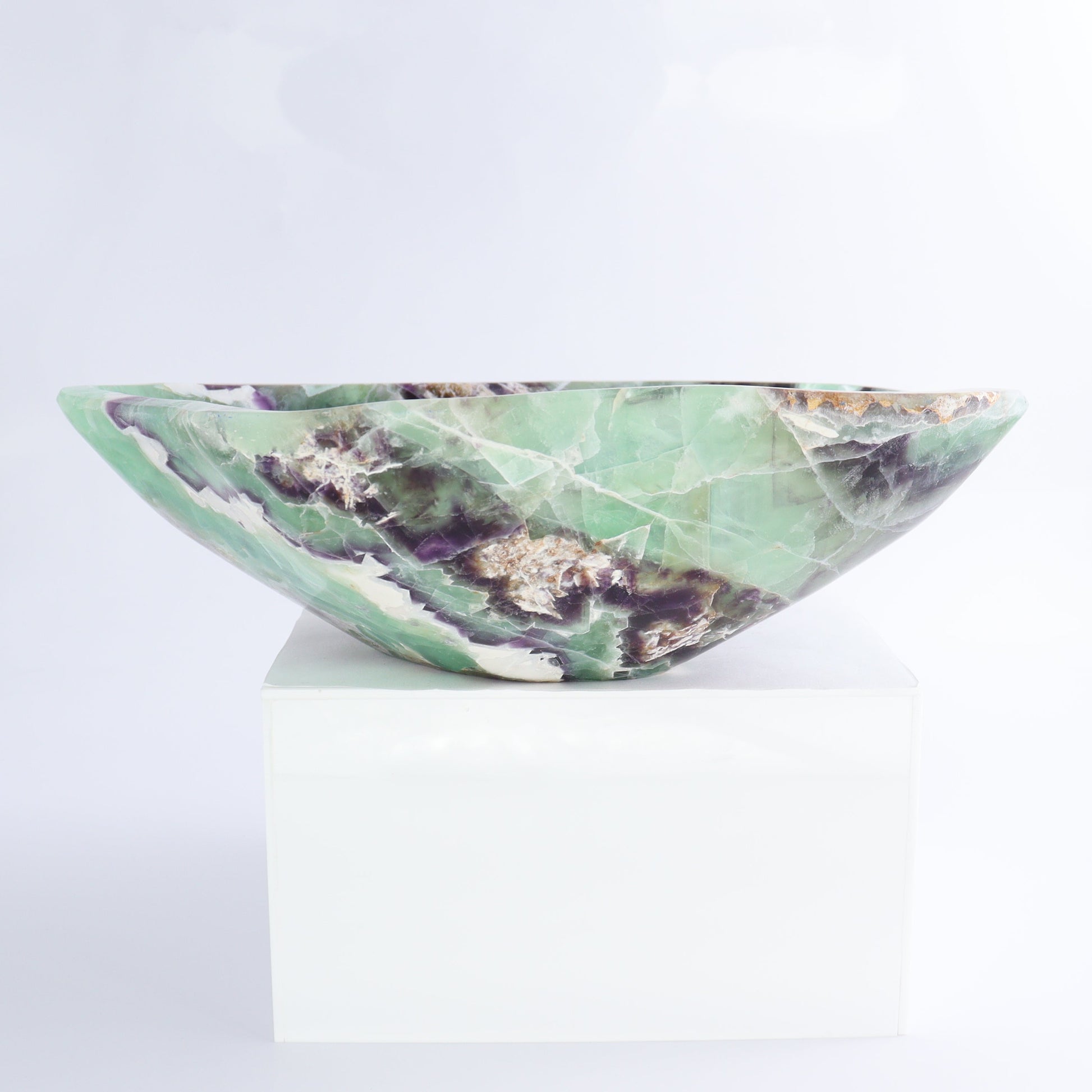 Fluorite Bowl - Expert Wholesale and Supplier of Wholesale Crystals & Bulk Gemstones, ["Bowls","Fluorite","Mexico"]