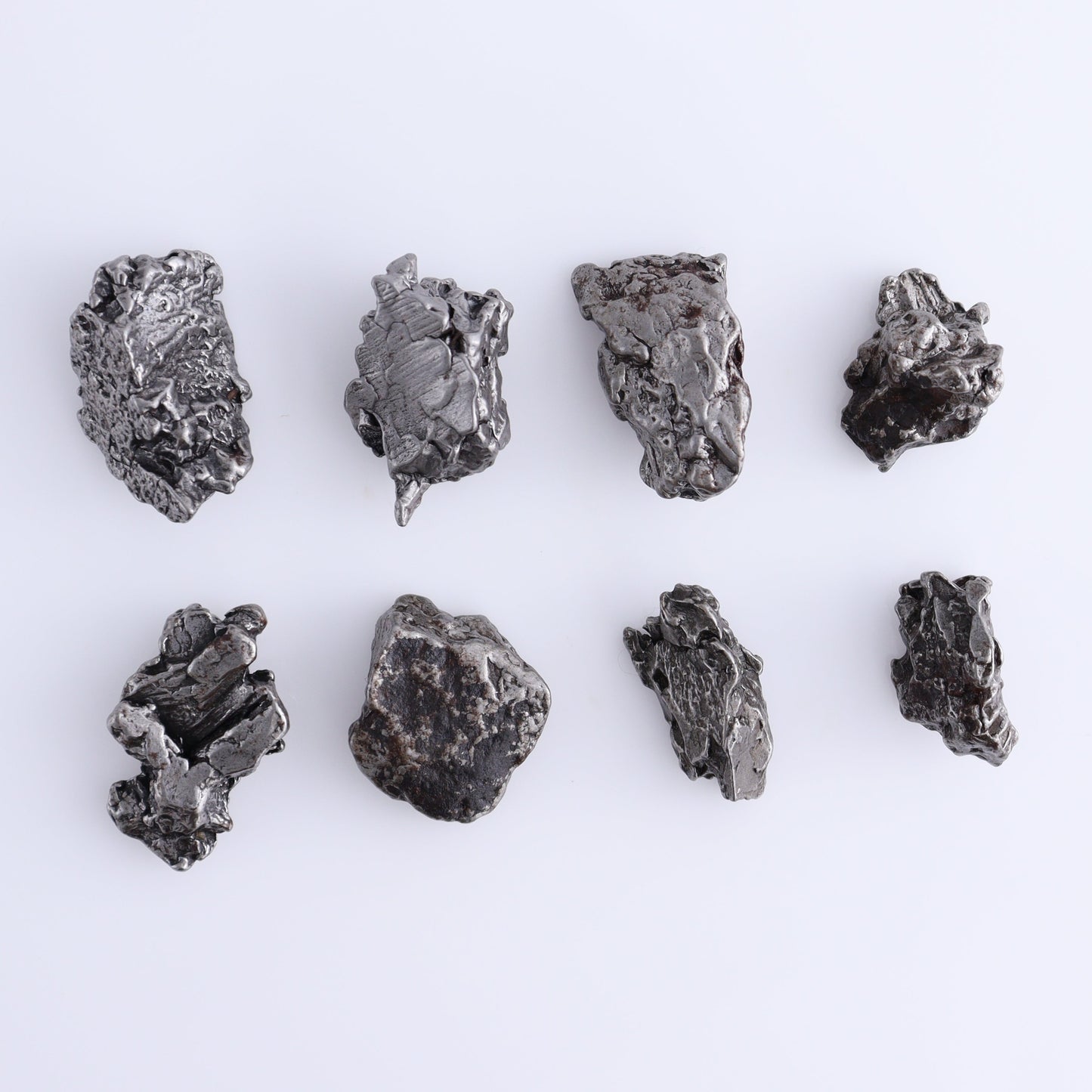 Campos del Cielo Meteorites Set of 8 - Expert Wholesale and Supplier of Wholesale Crystals & Bulk Gemstones, ["Campos del Cielo Meteorites","Meteorite","Rough","Roughs"]