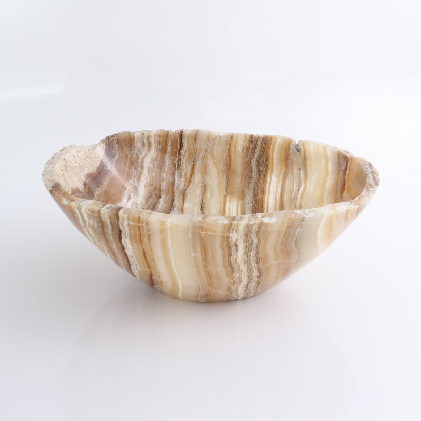 Mexican Onyx/Calcite Bowl 10"