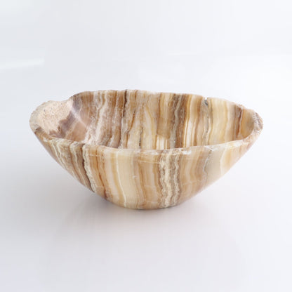 Mexican Onyx/Calcite Bowl 10"