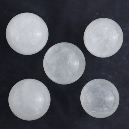 Optical Calcite Spheres Set of 12 - Expert Wholesale and Supplier of Wholesale Crystals & Bulk Gemstones, ["Calcite","Mexico","Optical Calcite","Spheres"]