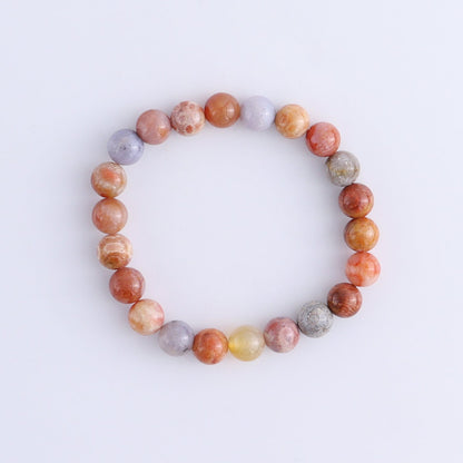 One Fossilized Coral Bracelet