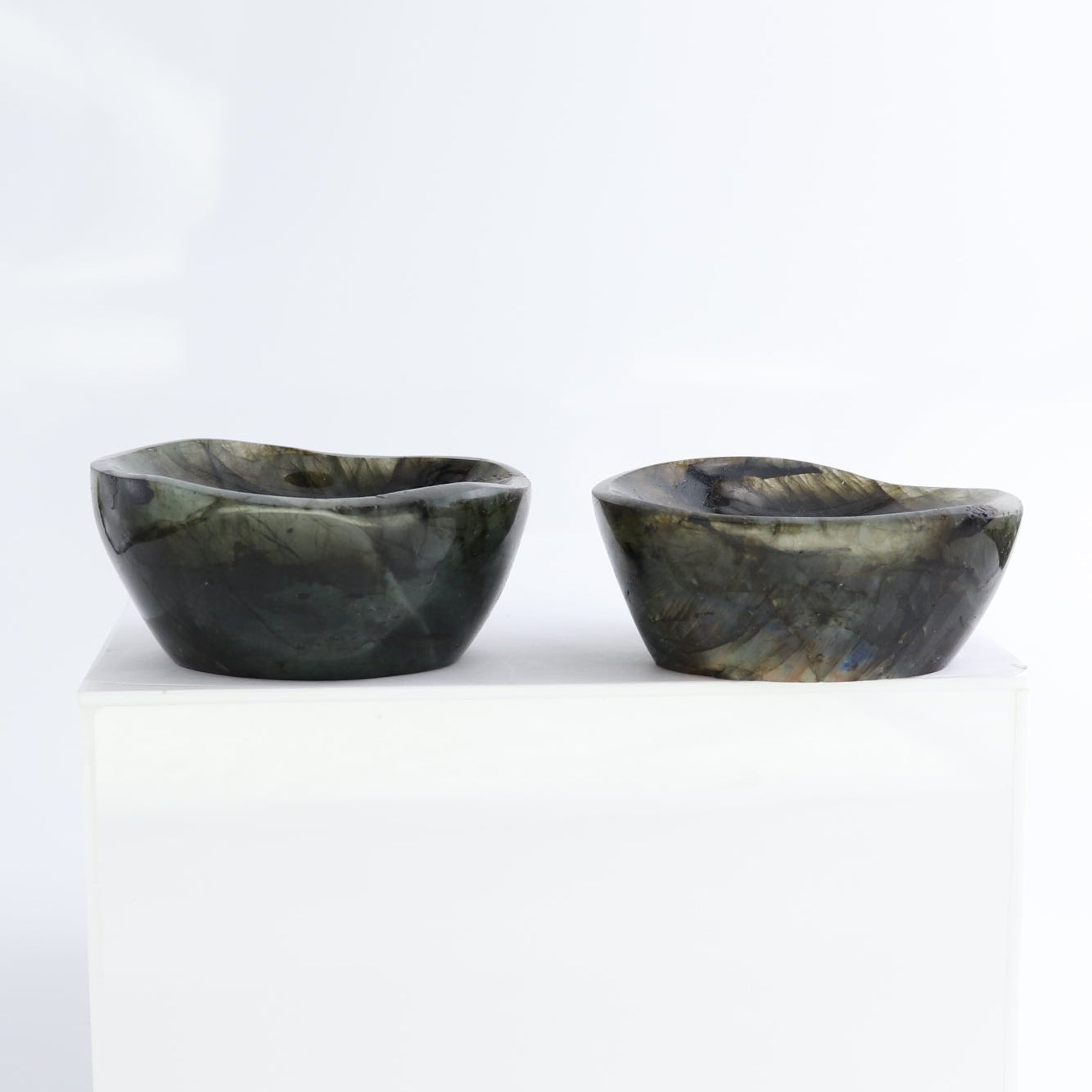 Labradorite Bowls Set of 8