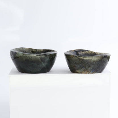 Labradorite Bowls Set of 8