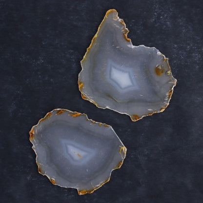 Iris Agate Slices Set of 6 - Expert Wholesale and Supplier of Wholesale Crystals & Bulk Gemstones, ["Agate","Iris Agate","Slices and Slabs"]