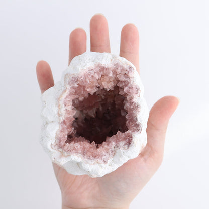 Pink Amethyst Geodes Set of 6