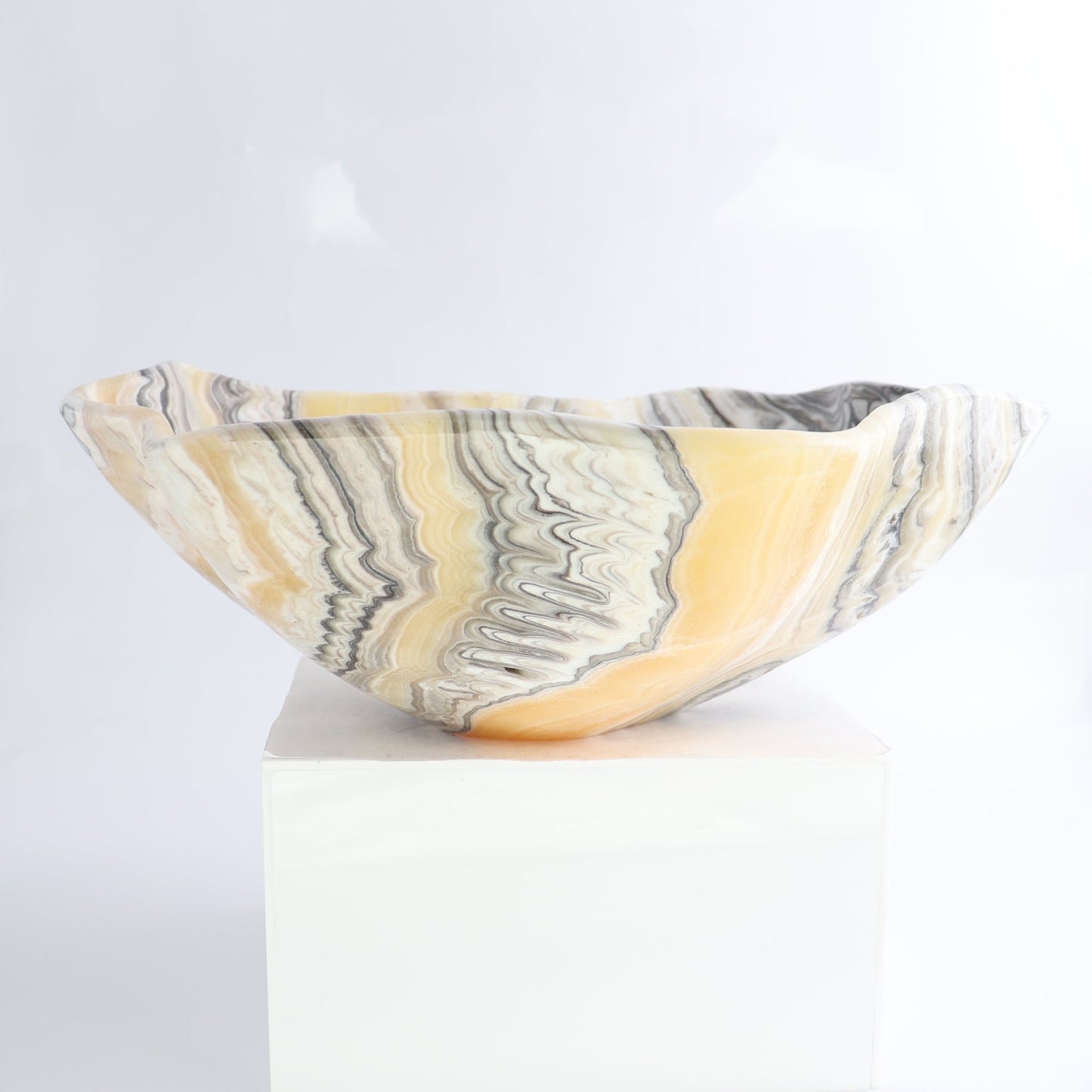 Mexican Onyx/Calcite Bowl