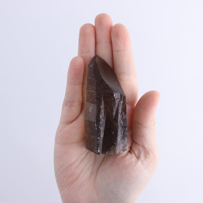Smoky Quartz Polished Tops Set of 18 - Expert Wholesale and Supplier of Wholesale Crystals & Bulk Gemstones, ["Brazil","close_70","Points","Polished Tip","Quartz","Smoky Quartz"]