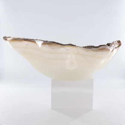 Mexican Onyx/Calcite Bowl - Expert Wholesale and Supplier of Wholesale Crystals & Bulk Gemstones, ["Bowls","Calcite","Mexico","onyx"]