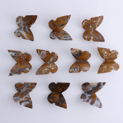 One Brecciated Jasper Butterfly - Expert Wholesale and Supplier of Wholesale Crystals & Bulk Gemstones, ["Brecciated Jasper","Butterflies","Butterfly","jasper"]