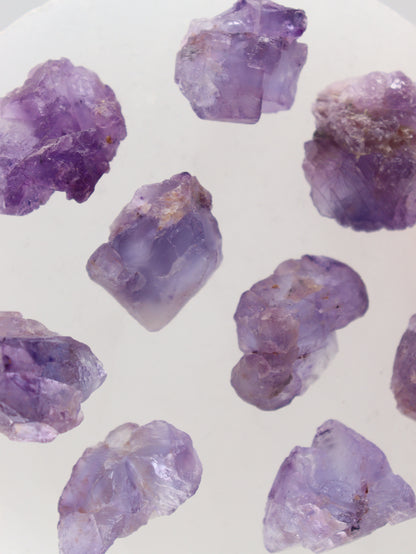 Rough Fluorite Set of 9