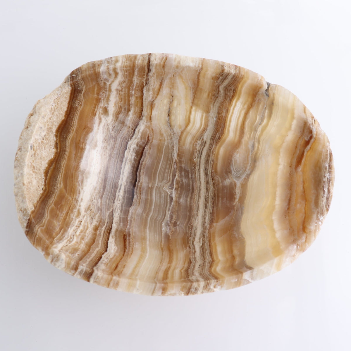 Mexican Onyx/Calcite Bowl 10"