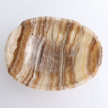 Mexican Onyx/Calcite Bowl 10"