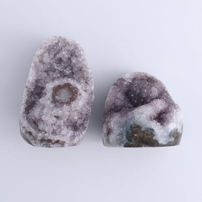 Uruguay Amethyst Cut Base Set of 6 - Expert Wholesale and Supplier of Wholesale Crystals & Bulk Gemstones, ["Amethyst","Cut Base","Uruguay"]