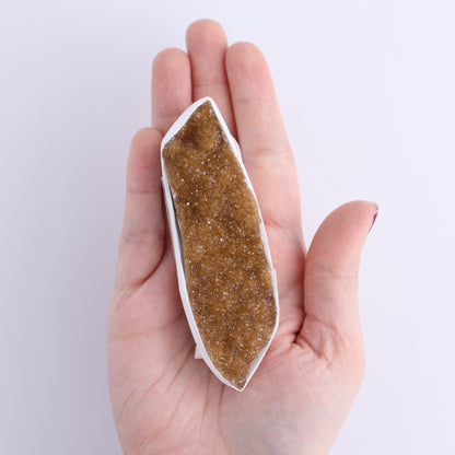 Uruguay Rainbow Amethyst Clusters Flat of 13