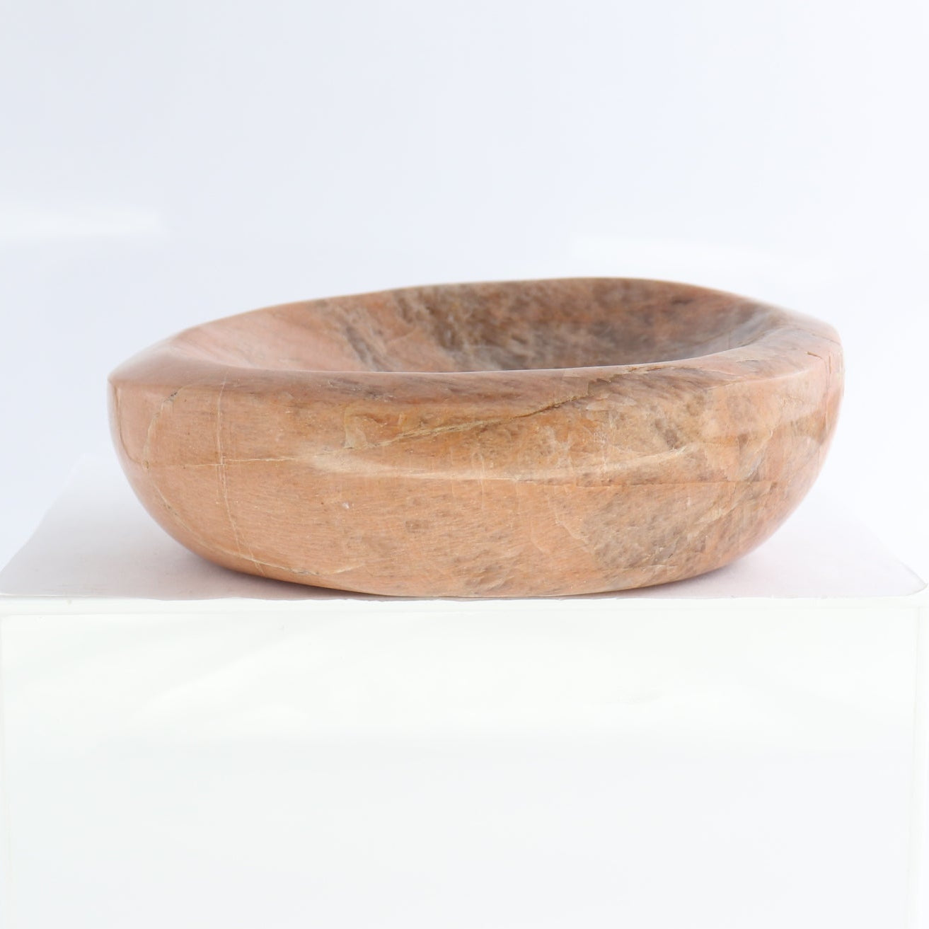 Peach Moonstone Bowl Set of 4 - Expert Wholesale and Supplier of Wholesale Crystals & Bulk Gemstones, ["bowl","Bowls","Peach Moonstone"]